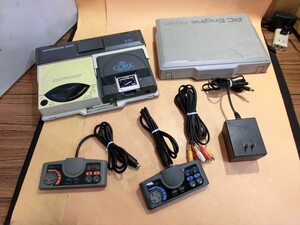 T【タ6-56】【80サイズ】▲NEC PCエンジン CD-ROM2・コアグラフィックス・インターフェースユニット/通電可/ジャンク扱い/※傷・汚れ有