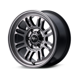 ★2916AMZ　MID　マルカ　NITRO POWER　ナイトロパワー　M16 ASSAULT　17×8.0J 6/139.7 +20　アルミホイール　4本　未使用展示品