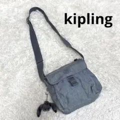 kipling キプリング ショルダーバッグ チャーム付き