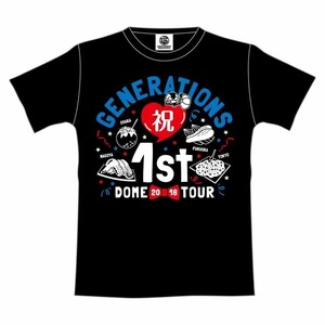 送料無料 未使用品 GENERATIONS LIVE TOUR 2018 UNITED JOURNEY ツアー グッズ Tシャツ Sサイズ 1st DOME LDH ジェネレーションズ ジェネ