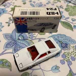 トミカ 外国車シリーズ F24 青箱 ロータス エスプリ イギリス車 日本製T28 保管品 当時物 TOMICA ②