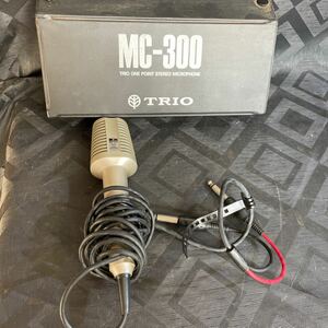 TRIO トリオ　スタンドマイク　MC-300 動作未確認　ジャンク扱い