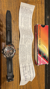 ボストーク社製自動巻腕時計　KGB CCCP