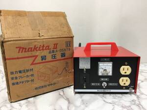 makita　マキタ　昇圧器　A-05979　通電確認済　屋内型　　　　L