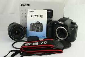 Canon キヤノン EOS 7D レンズキット デジタル一眼レフカメラ EF-S 15-85mm 3.5-5.6 IS USM レンズ★F