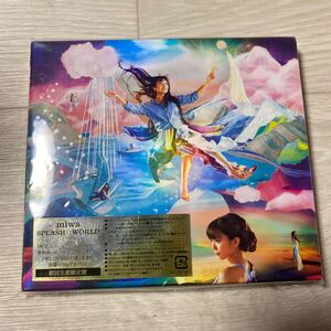 【中古品】 miwa SPLASH WORLD 初回生産限定盤 CD+DVD SRCL 9317~8 