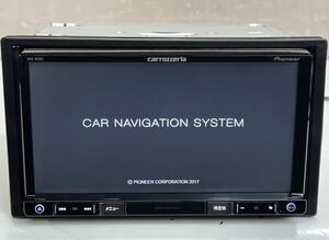 送料無料 動作品 Carrozzeria Pioneer カロッツェリアナビ/AVIC-RZ301 DTV地デジTV/DVD/SD/USB/ipod 地図2017年度(E09)