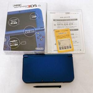 Newニンテンドー3DS LL メタリックブルー 任天堂