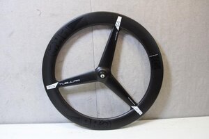 ○SHIMANO PRO シマノプロ 3Spoke 3本バトン ロード用 チューブラー カーボンフロントバトンホイール 未使用品