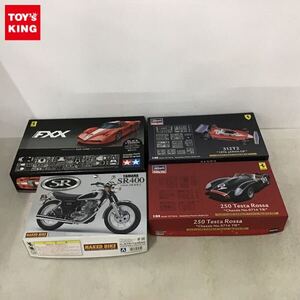 1円〜 タミヤ 1/24 フェラーリ FXX ブラックバージョン アオシマ 1/12 ヤマハ SR400 1996 MODEL 他