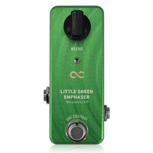 最落無し! One Control　LITTLE GREEN EMPHASER　/ a47618　音に奥行きと存在感を与えるブーストペダル！　1円