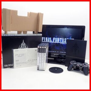 動作品 PS2 プレステ2 薄型 本体 SCPH-75000 FF FINAL FANTASY XII PACK + ソフト3本 まとめてセット PlayStation2 SONY 箱説付【20