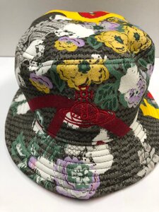 【未使用】Vivienne Westwood　ヴィヴィアン　ブリザードプリント　バケットハット　タグ付き　帽子