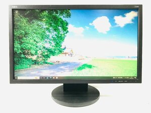 NEC ブルーライト低減機能/フリッカーフリー設計、LEDバックライト搭載ワイド液晶モニタ‐LCD-L220WーBK