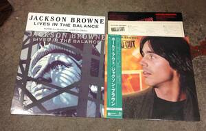 Jackson Browne 2 lps setto , Japan press