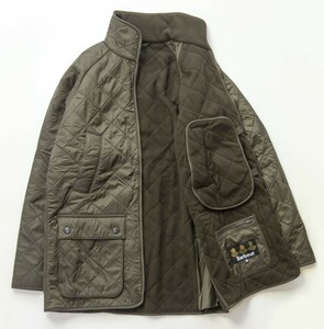 Barbour バブアー Polar Quilt SL ポーラーキルト フリースキルティング 中綿ジャケット OLIVE 36/ビームス/シップス/アローズ好きな方