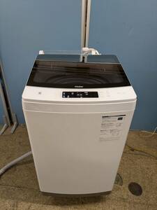 Haier 全自動電気洗濯機 8.5kg 2022年製 JW-KD85B スタイリッシュ 液体洗剤自動投入 UOS DY AB-162
