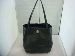 【TORY BURCH】トリーバーチ　トートバッグ　ブラック　レザー　SY02-EY9