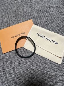 新品未使用 LOUIS VUITTON ルイヴィトン ブレスレット M8119D レザー バングル メンズ