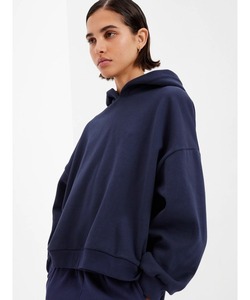 「GAP」 プルオーバーパーカー X-SMALL ネイビー レディース