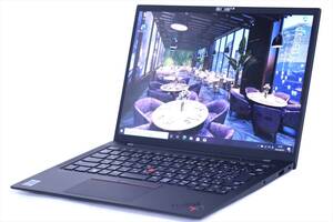 【1円～】2021年発売！第11世代CPU搭載！軽量1.13㎏！ThinkPad X1 Carbon Gen9 i5-1145G7 RAM8G SSD256G 14WUXGA Win10リカバリ