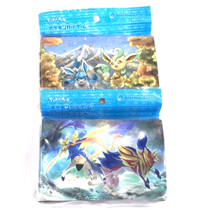 新品同様 ポケモンカードゲーム ダブルデッキケース ザシアン&ザマゼンタ リーフィア&グレイシア 2点セット