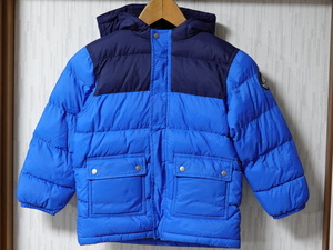 ■1006■PETIT BATEAU プチバトー 中綿 ジャケット 5ans 108cm ●