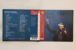 2discs CD Bryan Ferry Live 2015 IACD10133134 BMG 紙ジャケ /00260