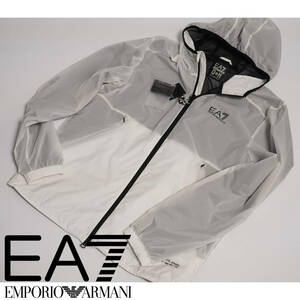 EA7 高級ライン EMPORIO ARMANI エンポリオ アルマーニ スポーツライン ボンバーブルゾン ナイロンブルゾン サイズＭサイズ