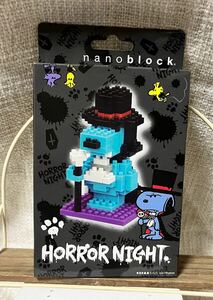 ナノブロック スヌーピー☆USJ ハロウィン 新品 限定 ユニバ ホラーナイト nanoblock ドラキュラ　吸血鬼