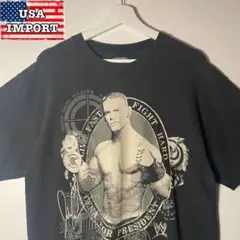 USA製ファブリック【アメリカ古着❗️】Tシャツ　プリントロゴ　ボディビルダー黒