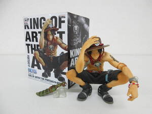 中古 バンプレスト ONE PIECE KING OF ARTIST ポートガス・D・エース ワンピース ／Ｊ