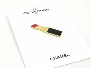 ■新品■未使用■ CHANEL シャネル リップピンブローチ ピンバッジ アクセサリー レディース ブラック系×マルチカラー DE4717