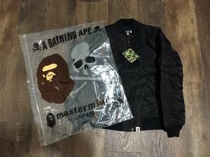 【国内正規　デットストック品】 BAPE mastermind JAPAN MA-1 エイプ　マスターマインド