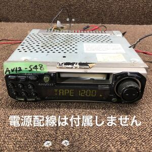 AV12-548 激安 カーステレオ ADDZEST clarion PS-1692D 0011586 カセットデッキ FM/AM オーディオ 本体のみ 簡易動作確認済み 中古現状品