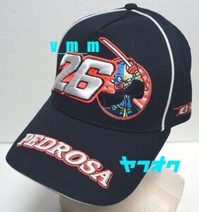 公式 キャップ ダニ・ペドロサ ネイビー/帽子 紺 侍 MotoGP REPSOL HONDA レプソル ホンダ HRC Dani Pedrosa モトGP KTM 26