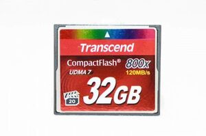 送料無料！ Transcend トランセンド CompactFlash UDMA7 32GB 800x 120MB/s #24051301