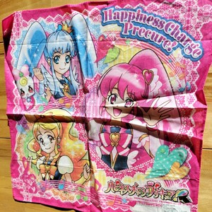 新品★ハピネスチャージプリキュア プリキュア はんかち 当時品 ハンカチ⑤