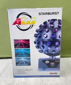 ★ADJ STARBURST DMX512 ミラーボール LED 舞台照明 アメリカンDJ センターピース スターバースト パーティ