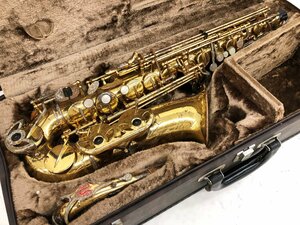 Y2147　ジャンク品　木管楽器　アルトサックス　YANAGISAWA　ヤナギサワ　Prima　　【ケース付き】