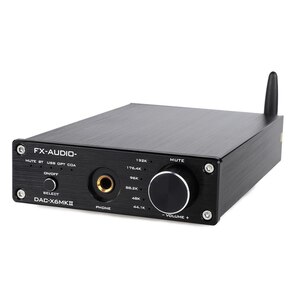 FX-オーディオDAC-X6 MKII ESS9018 TPA6120チップBLUETOOTH 5.0 APTX SPDIF同軸PC-USB RCAアンプUSB DACデコーダ