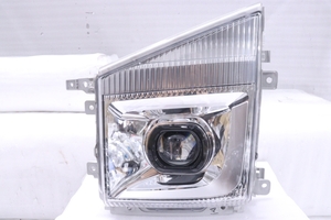 37-40★美品★7代目 LED エルフ 12V★左ヘッドライト KOITO 100-2199E 打刻:マ ASSY メッキ 純正★いすゞ (UK)