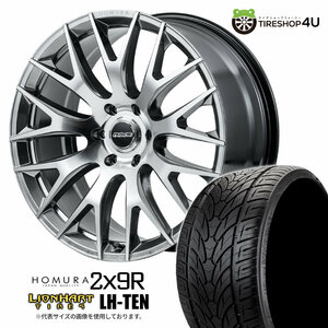 4本セット RAYS HOMURA 2x9R 22x10.0J 6/139.7 +55 HDJ LIONHART LH-TEN 305/40R22 ランドクルーザー300系 ランクル300