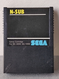 ■ SEGA セガ　N-SUB/N-サブ/Nサブ　SC-3000 or SG-1000　カセットのみ