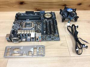 A21887)ASUS H97M-PLUS Intel H97 DDR3/LGA1150対応 MicroATX マザーボード 中古動作品