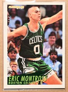 ERIC MONTROSS (エリック・モントロス) 1995 FLEER トレーディングカード【NBA ボストン・セルティックス Boston Celtics】