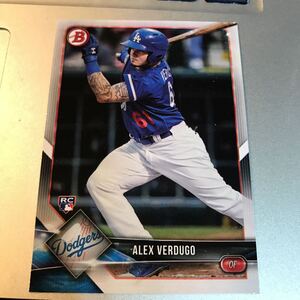 2018 bowman ALEX VERDUGO RC