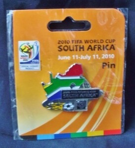 2010 FIFA ワールドカップ サッカー ピンバッジ 南アフリカ/ピンズ バッジ バッチ 2010年 WORLD CUP Pin