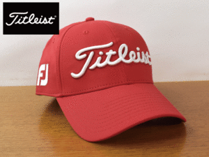 1円スタート!【未使用品】(フリーサイズ) Titleist タイトリスト FJ PRO V1 ゴルフ キャップ 帽子 カジュアルにも 男女兼用 K478