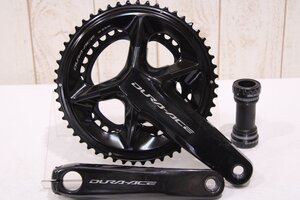 ★SHIMANO シマノ FC-R9200 DURA-ACE 170mm 52/36T 2x12s クランクセット BCD:110mm BB付属 極上品